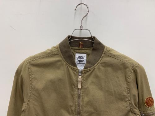 Timberland（ティンバーランド）Timberland (ティンバーランド) MA-1ジャケット ベージュ サイズ:Mの古着・服飾アイテム