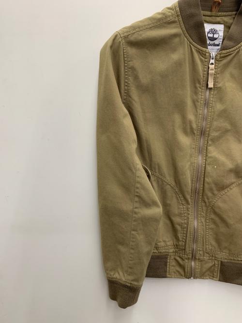 Timberland（ティンバーランド）Timberland (ティンバーランド) MA-1ジャケット ベージュ サイズ:Mの古着・服飾アイテム