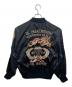 BORDER CARWIN (ボーダー・カーウィン) スカジャン ブラック×レッド サイズ:M：8000円
