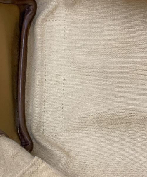 RALPH LAUREN（ラルフローレン）RALPH LAUREN (ラルフローレン) トートバッグ ベージュ×ブラウンの古着・服飾アイテム