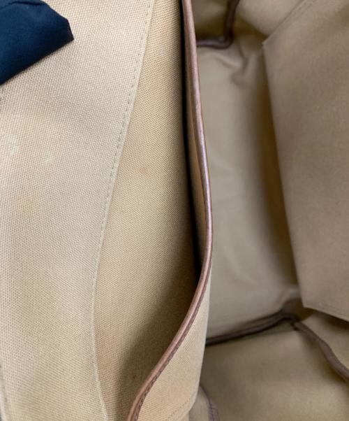 RALPH LAUREN（ラルフローレン）RALPH LAUREN (ラルフローレン) トートバッグ ベージュ×ブラウンの古着・服飾アイテム