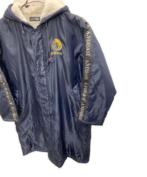 A.VERSACE（アルフレッドヴェルサーチ）A.VERSACE (アルフレッドヴェルサーチ) ボアジャケット ネイビー サイズ:Lの古着・服飾アイテム