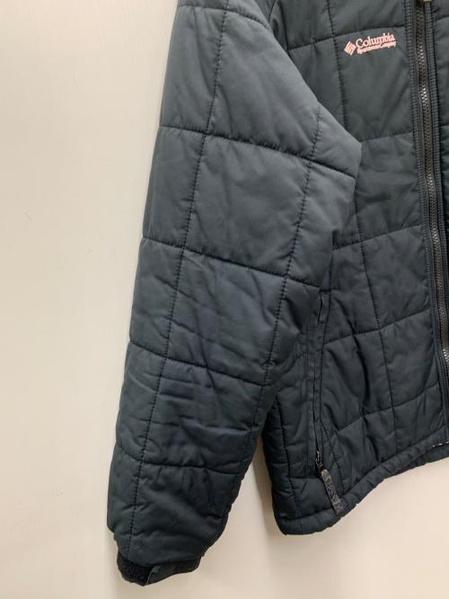 Columbia（コロンビア）Columbia (コロンビア) ダウンジャケット ブラック×ピンク サイズ:Mの古着・服飾アイテム