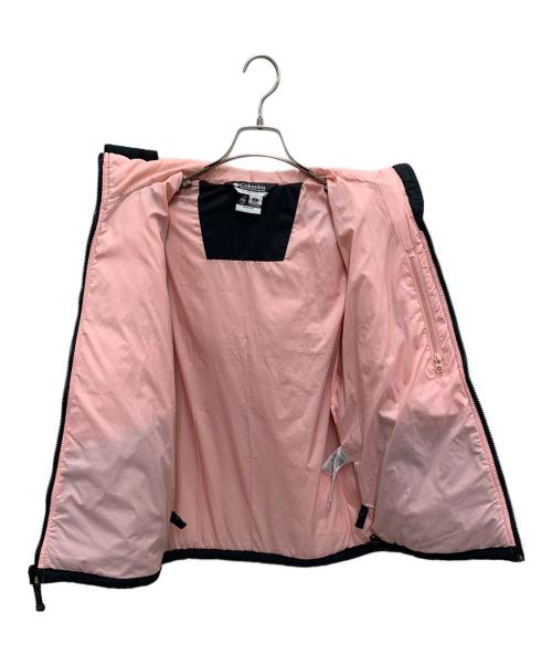 Columbia（コロンビア）Columbia (コロンビア) ダウンジャケット ブラック×ピンク サイズ:Mの古着・服飾アイテム
