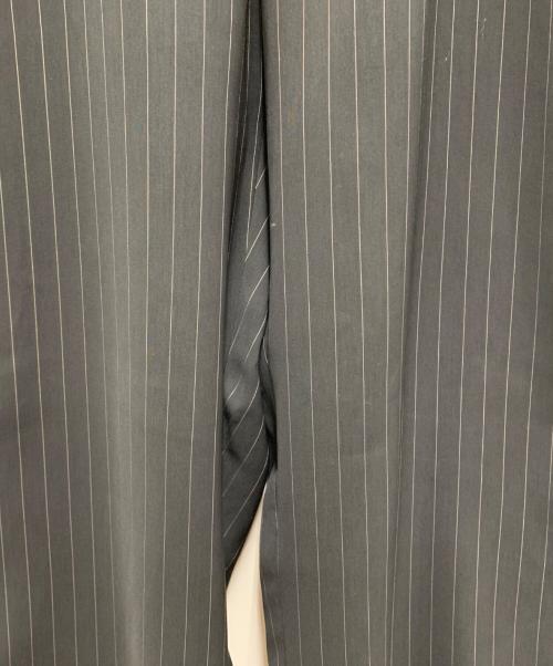 GIORGIO ARMANI（ジョルジオアルマーニ）GIORGIO ARMANI (ジョルジオアルマーニ) ストライプパンツ ブラック サイズ:ーの古着・服飾アイテム