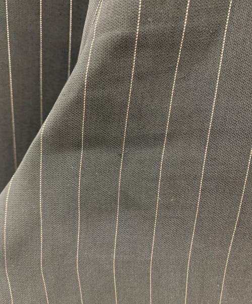 GIORGIO ARMANI（ジョルジオアルマーニ）GIORGIO ARMANI (ジョルジオアルマーニ) ストライプパンツ ブラック サイズ:ーの古着・服飾アイテム