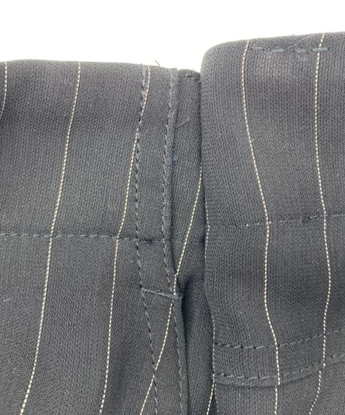 GIORGIO ARMANI（ジョルジオアルマーニ）GIORGIO ARMANI (ジョルジオアルマーニ) ストライプパンツ ブラック サイズ:ーの古着・服飾アイテム