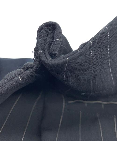 GIORGIO ARMANI（ジョルジオアルマーニ）GIORGIO ARMANI (ジョルジオアルマーニ) ストライプパンツ ブラック サイズ:ーの古着・服飾アイテム
