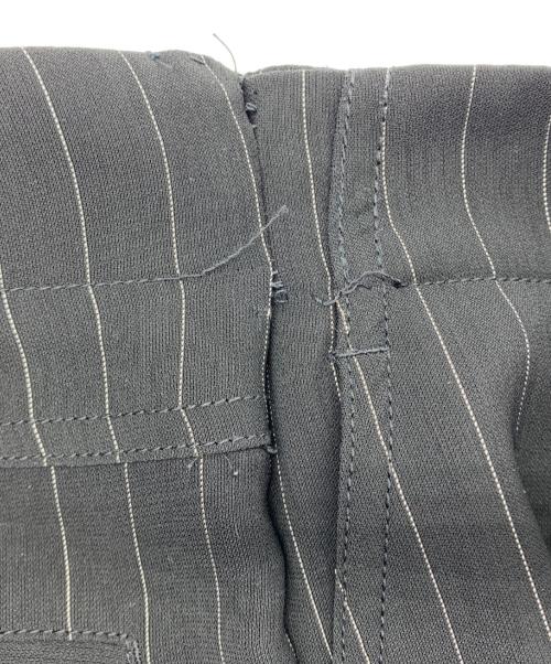 GIORGIO ARMANI（ジョルジオアルマーニ）GIORGIO ARMANI (ジョルジオアルマーニ) ストライプパンツ ブラック サイズ:ーの古着・服飾アイテム