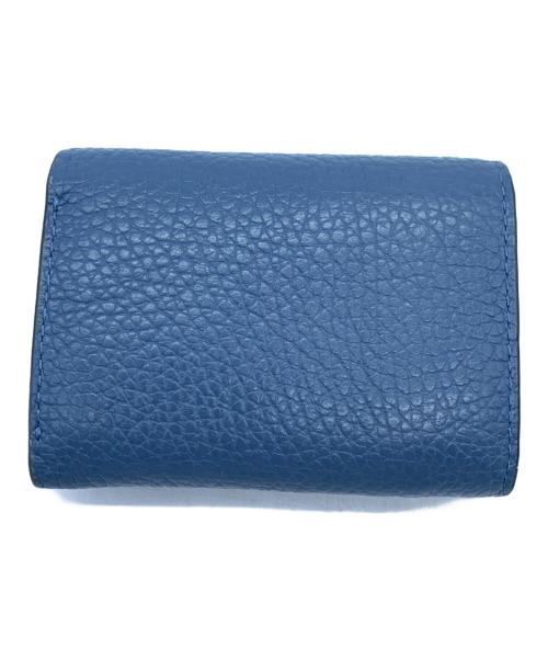 FURLA（フルラ）FURLA (フルラ) 3つ折り財布 ネイビーの古着・服飾アイテム