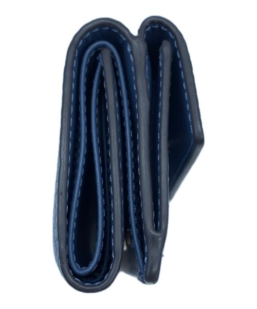 FURLA（フルラ）FURLA (フルラ) 3つ折り財布 ネイビーの古着・服飾アイテム