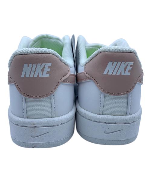 NIKE（ナイキ）NIKE (ナイキ) COURT ROYAL 2 ホワイト×ベージュ サイズ:24.5 未使用品の古着・服飾アイテム