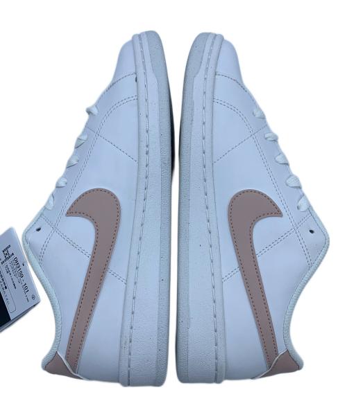 NIKE（ナイキ）NIKE (ナイキ) COURT ROYAL 2 ホワイト×ベージュ サイズ:24.5 未使用品の古着・服飾アイテム