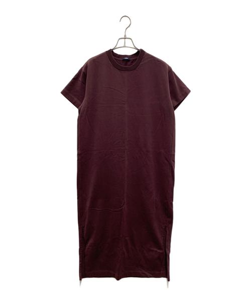 YLEVE（イレーヴ）YLEVE (イレーヴ) 半袖ワンピース ブラウン サイズ:Fの古着・服飾アイテム