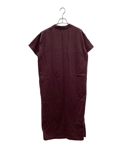 YLEVE（イレーヴ）YLEVE (イレーヴ) 半袖ワンピース ブラウン サイズ:Fの古着・服飾アイテム