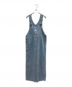 Sea Room lynnシールームリン）の古着「washｺｰﾃﾞｭﾛｲﾙｰｽﾞｻﾛﾍﾟｯﾄ」｜スカイブルー