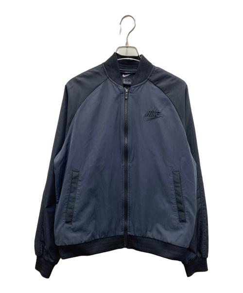 NIKE（ナイキ）NIKE (ナイキ) ブルゾン ネイビー サイズ:Lの古着・服飾アイテム