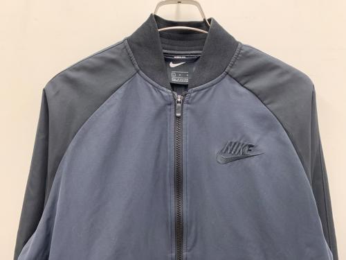 NIKE（ナイキ）NIKE (ナイキ) ブルゾン ネイビー サイズ:Lの古着・服飾アイテム