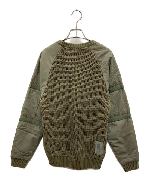 G-STAR RAW（ジースターロゥ）G-STAR RAW (ジースターロゥ) 厚手ニット オリーブ サイズ:Sの古着・服飾アイテム
