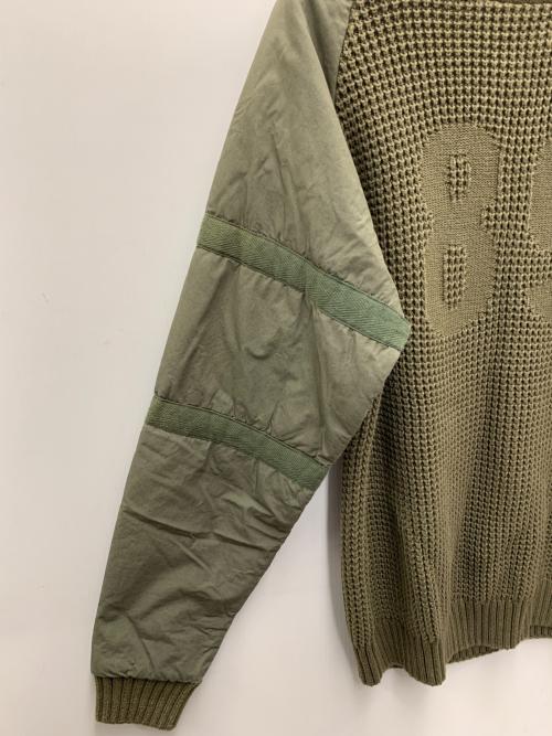G-STAR RAW（ジースターロゥ）G-STAR RAW (ジースターロゥ) 厚手ニット オリーブ サイズ:Sの古着・服飾アイテム