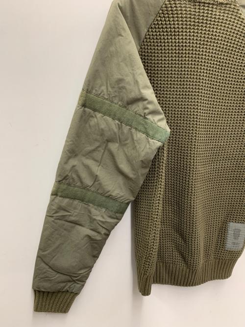 G-STAR RAW（ジースターロゥ）G-STAR RAW (ジースターロゥ) 厚手ニット オリーブ サイズ:Sの古着・服飾アイテム