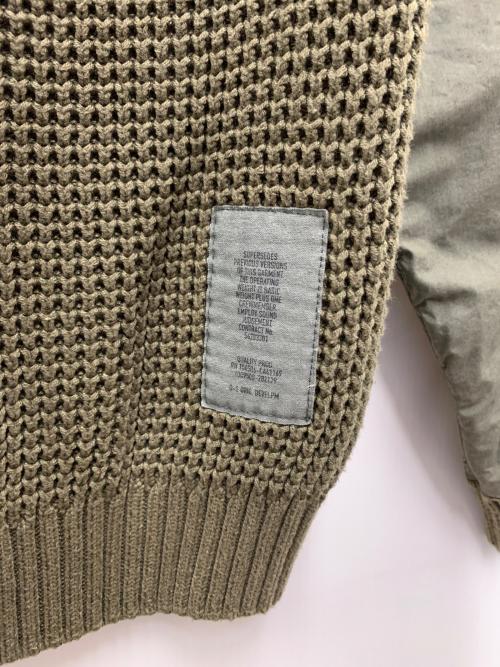 G-STAR RAW（ジースターロゥ）G-STAR RAW (ジースターロゥ) 厚手ニット オリーブ サイズ:Sの古着・服飾アイテム