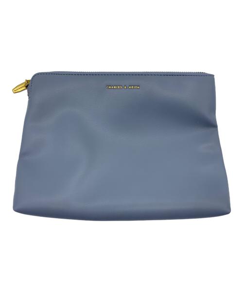 CHARLES & KEITH（チャールズアンドキース）CHARLES & KEITH (チャールズアンドキース) ダブルハンドルスラウチーバッグ スカイブルーの古着・服飾アイテム
