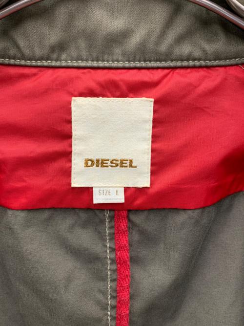 DIESEL（ディーゼル）DIESEL (ディーゼル) ジャケット カーキ サイズ:Lの古着・服飾アイテム
