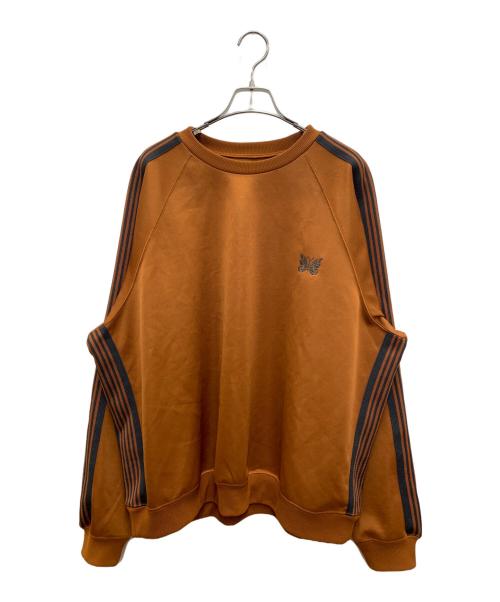 Needles（ニードルズ）Needles (ニードルズ) クルーネックスウェット ブラウン サイズ:XLの古着・服飾アイテム