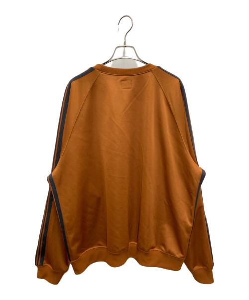 Needles（ニードルズ）Needles (ニードルズ) クルーネックスウェット ブラウン サイズ:XLの古着・服飾アイテム
