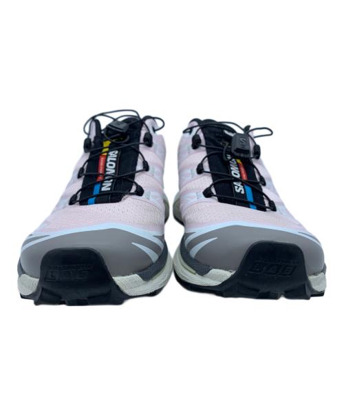 SALOMON（サロモン）SALOMON (サロモン) トレイルランニングシューズ ライトピンク×ブラック サイズ:24の古着・服飾アイテム