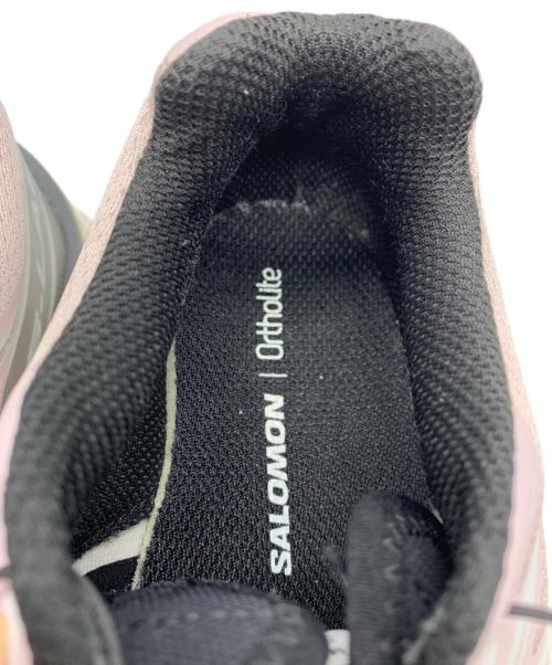 SALOMON（サロモン）SALOMON (サロモン) トレイルランニングシューズ ライトピンク×ブラック サイズ:24の古着・服飾アイテム