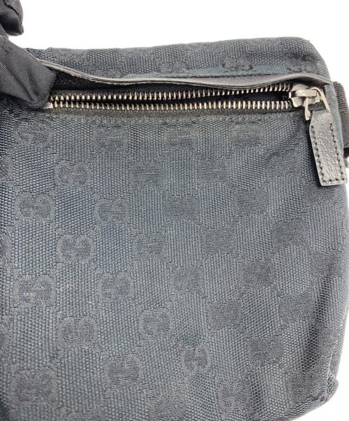 GUCCI（グッチ）GUCCI (グッチ) ウエストポーチ ブラックの古着・服飾アイテム