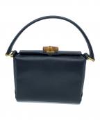 GUCCIグッチ）の古着「ハンドバッグ」｜ブラック