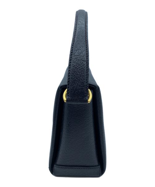 GUCCI（グッチ）GUCCI (グッチ) ハンドバッグ ブラックの古着・服飾アイテム