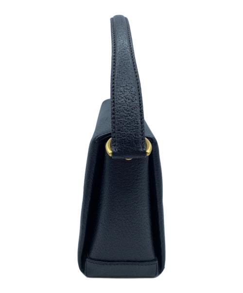 GUCCI（グッチ）GUCCI (グッチ) ハンドバッグ ブラックの古着・服飾アイテム