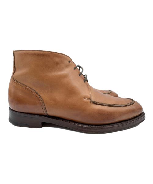 Crockett & Jones（クロケット＆ジョーンズ）Crockett & Jones (クロケット＆ジョーンズ) Paul Smith (ポールスミス) チャッカーブーツ ブラウン サイズ:8の古着・服飾アイテム
