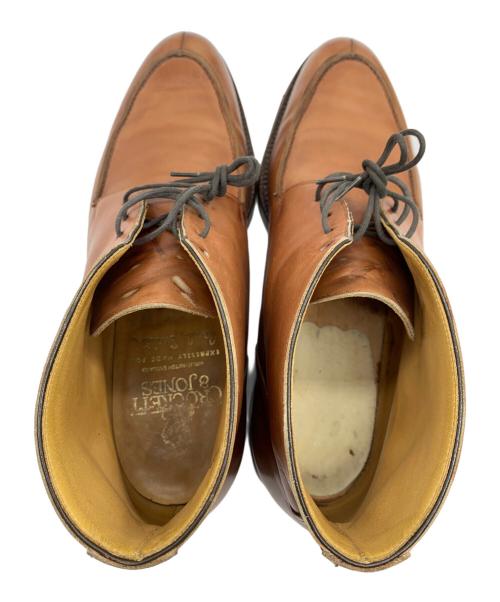 Crockett & Jones（クロケット＆ジョーンズ）Crockett & Jones (クロケット＆ジョーンズ) Paul Smith (ポールスミス) チャッカーブーツ ブラウン サイズ:8の古着・服飾アイテム