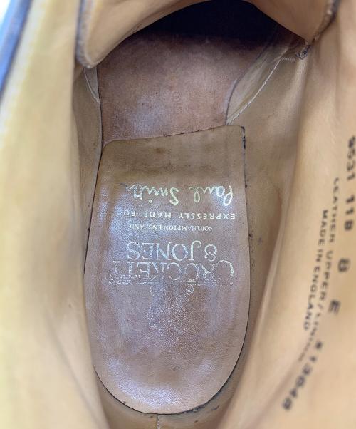 Crockett & Jones（クロケット＆ジョーンズ）Crockett & Jones (クロケット＆ジョーンズ) Paul Smith (ポールスミス) チャッカーブーツ ブラウン サイズ:8の古着・服飾アイテム