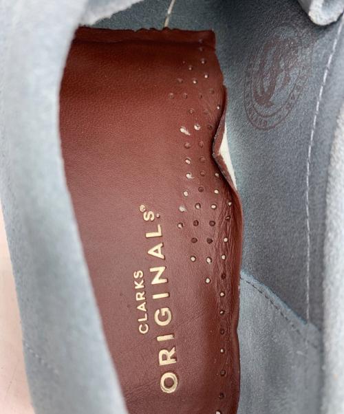 CLARKS ORIGINALS（クラークス オリジナルズ）Clarks Originals (クラークス オリジナルズ) ワラビーブーツ スカイブルー サイズ:23.5の古着・服飾アイテム