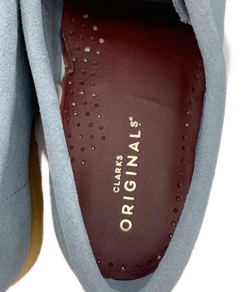 CLARKS ORIGINALS（クラークス オリジナルズ）Clarks Originals (クラークス オリジナルズ) ワラビーブーツ スカイブルー サイズ:23.5の古着・服飾アイテム