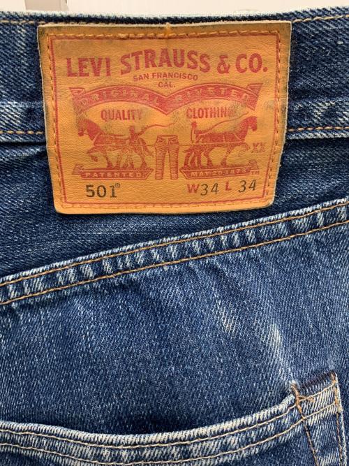 LEVI'S（リーバイス）LEVI'S (リーバイス) デニムパンツ インディゴ サイズ:W34×L34の古着・服飾アイテム