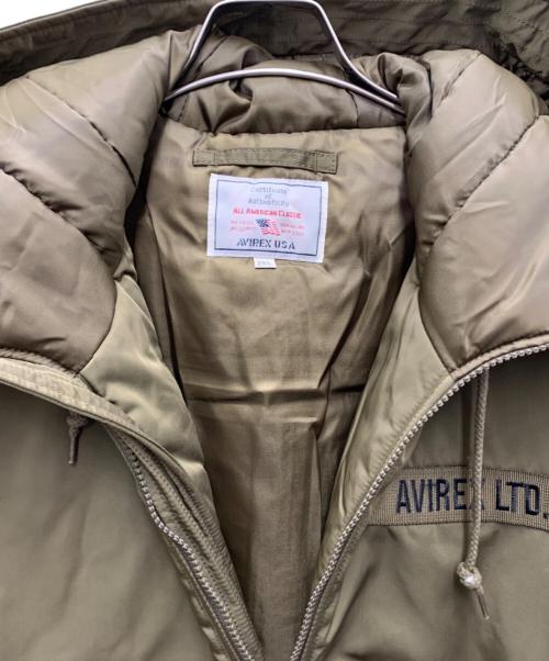 AVIREX（アヴィレックス）AVIREX (アヴィレックス) ミリタリーフーディ―ジャケット オリーブ サイズ:2XL 未使用品の古着・服飾アイテム