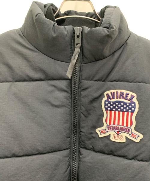 AVIREX（アヴィレックス）AVIREX (アヴィレックス) 中綿ジャケット ブラック サイズ:M 未使用品の古着・服飾アイテム