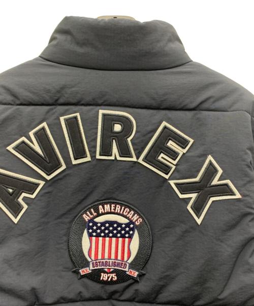 AVIREX（アヴィレックス）AVIREX (アヴィレックス) 中綿ジャケット ブラック サイズ:M 未使用品の古着・服飾アイテム