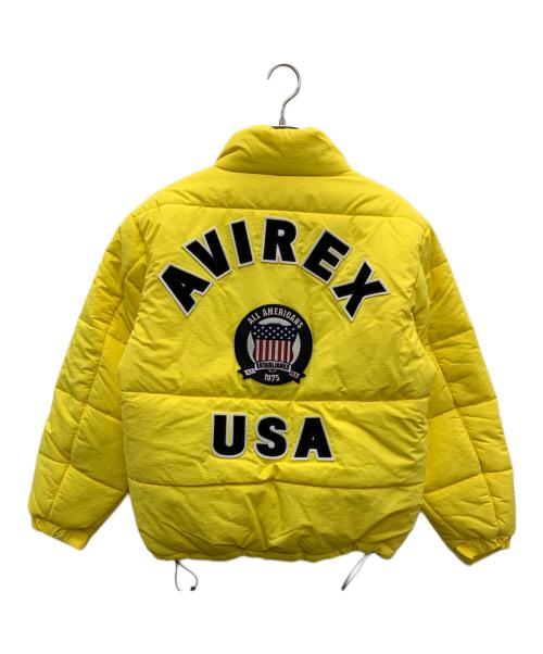 AVIREX（アヴィレックス）AVIREX (アヴィレックス) 中綿ジャケット イエロー サイズ:M 未使用品の古着・服飾アイテム