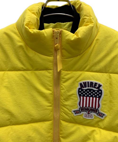 AVIREX（アヴィレックス）AVIREX (アヴィレックス) 中綿ジャケット イエロー サイズ:M 未使用品の古着・服飾アイテム