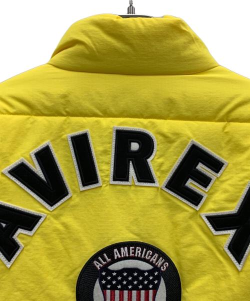 AVIREX（アヴィレックス）AVIREX (アヴィレックス) 中綿ジャケット イエロー サイズ:M 未使用品の古着・服飾アイテム