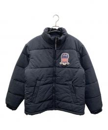 AVIREX（アヴィレックス）の古着「中綿ジャケット」｜ブラック