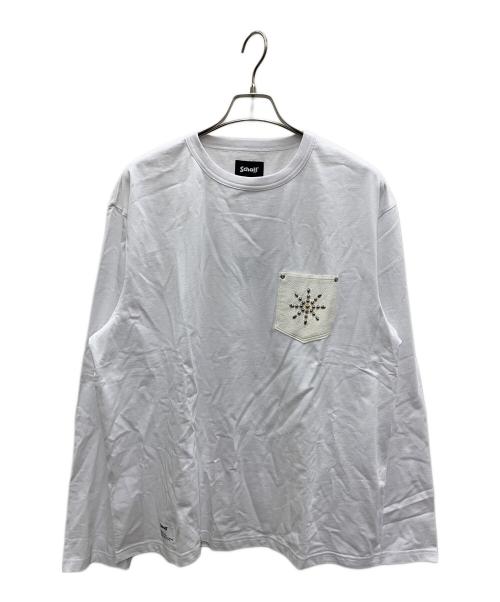 Schott NYC（ショット NYC）Schott NYC (ショット NYC) 長袖カットソー ホワイト サイズ:2XL 未使用品の古着・服飾アイテム